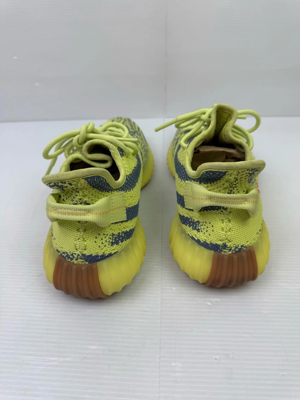 Adidas Yeezy Boost 350 V2 Semi Frozen Yelow Zebra B37572 Men’s 7 Sneakers Shoes